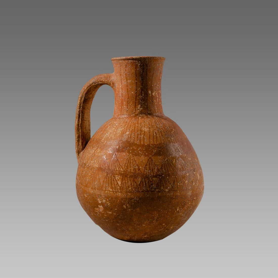 Cypriot Archaic  Terracotta Jug c.1000 BC. (1 of 3)