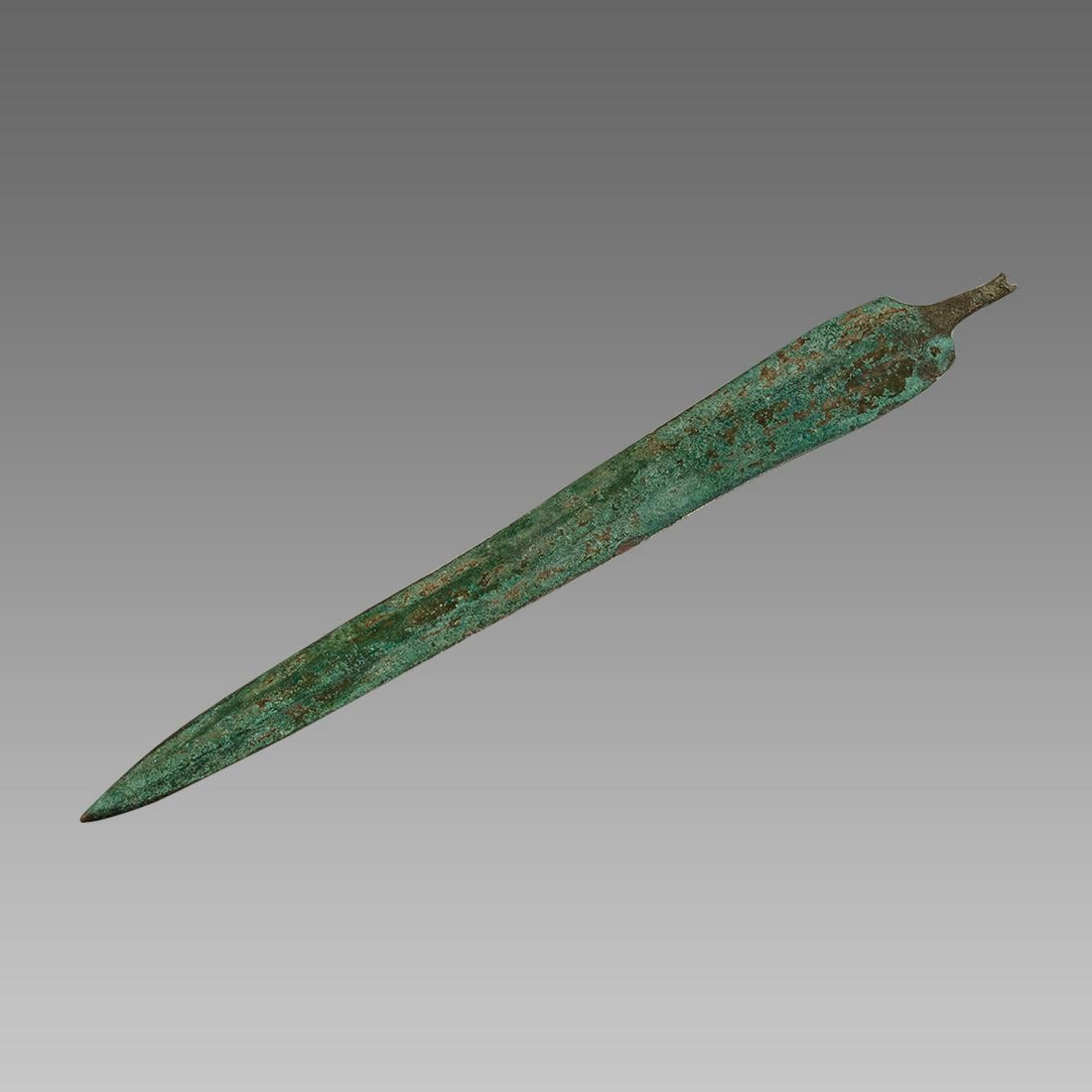 Luristan Bronze Spear Point c.1000 BC. (1 of 2)