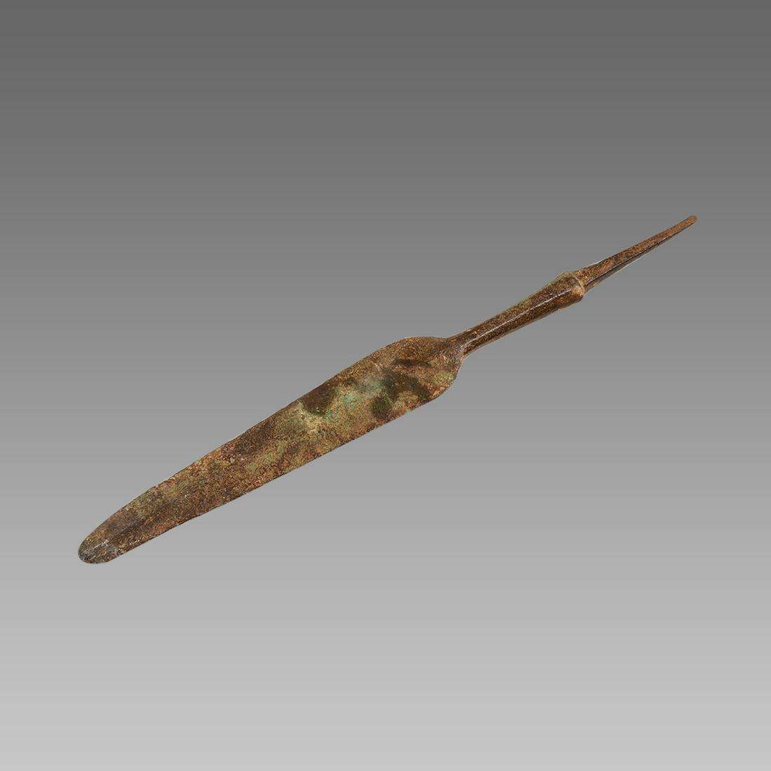 Luristan Bronze Spear Point c.1000 BC. (1 of 2)