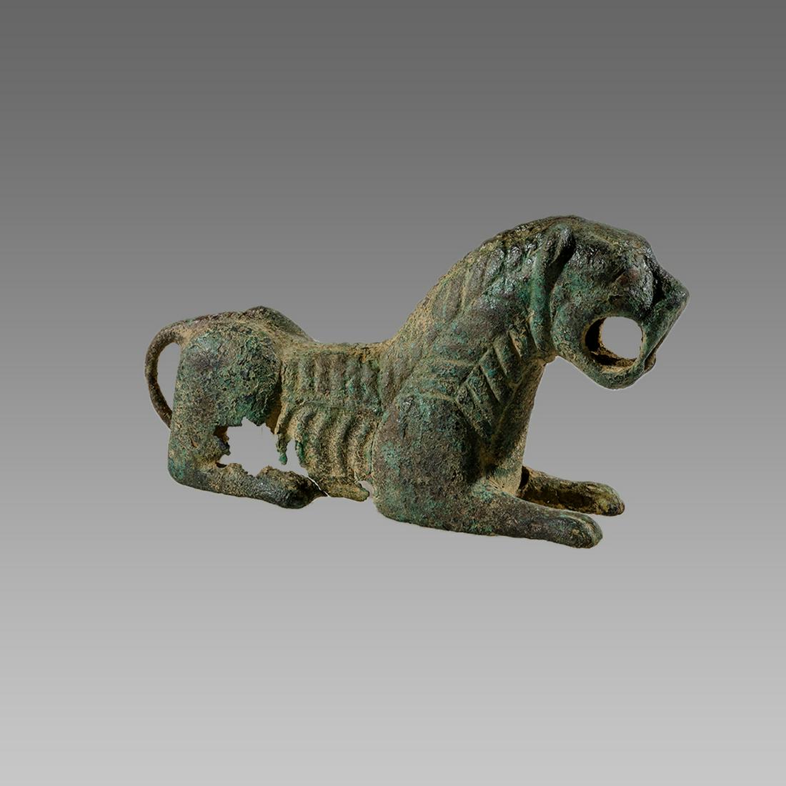 Ancient Luristan Bronze Lion c.1000 BC. (1 of 2)