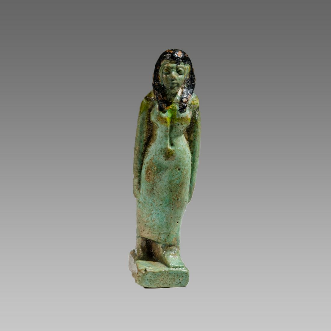 Ancient Egyptian Faience Amulet c.525-300 BC. (1 of 3)