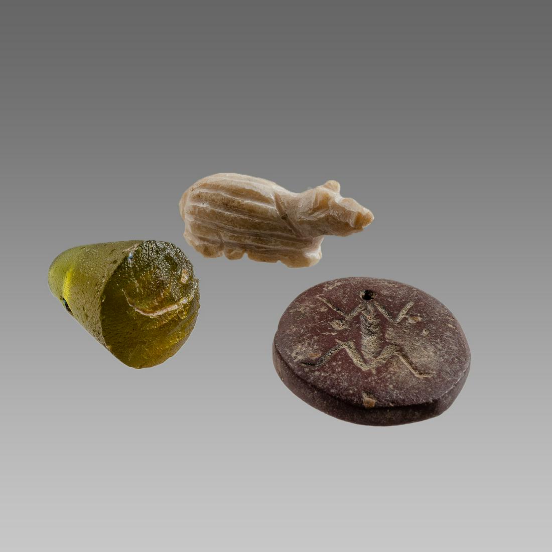 Lot of 7 Messopotamian Style Amulets (1 of 4)