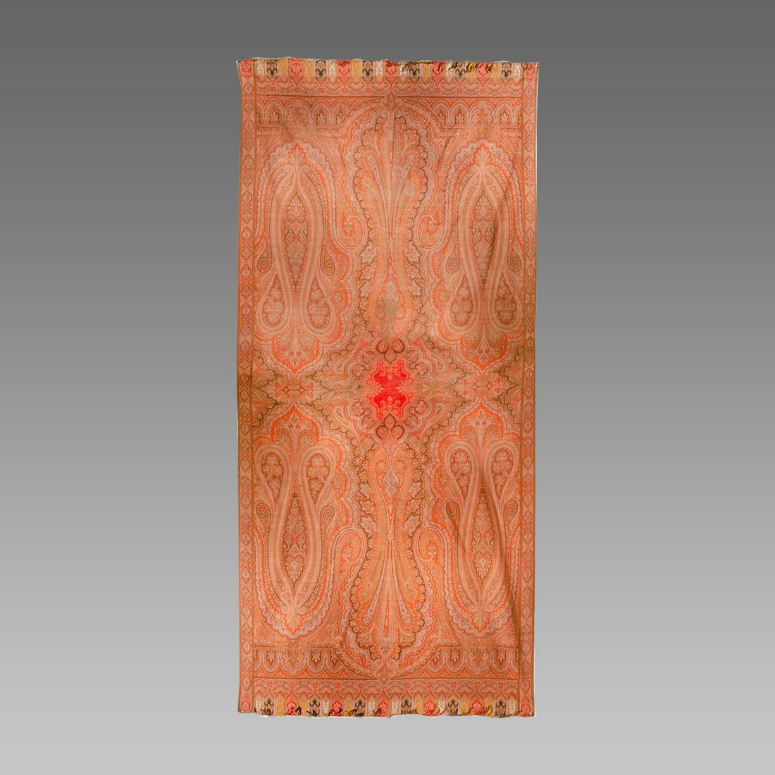 Paisley wool Shawl classic and evolved teardrop (1 of 2)