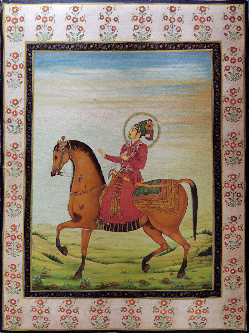 Indian Miniature Painting Late 19th century (1 of 4)