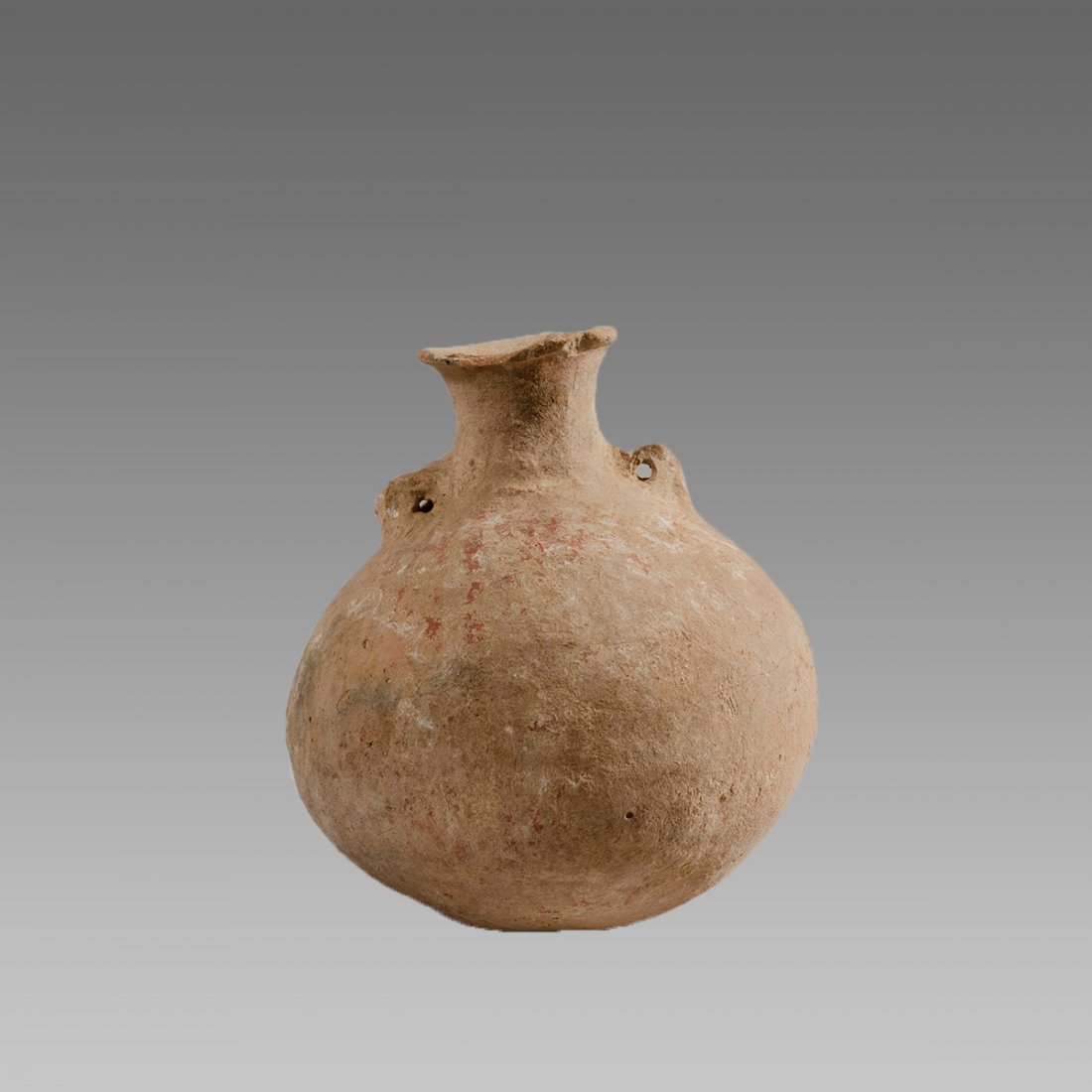 Ancient Holy Land Iron Age Terracotta Vessel c.1400 BC. (1 of 2)