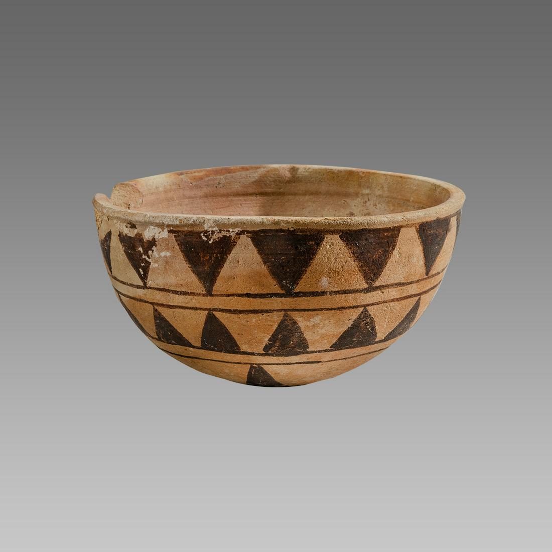Ancient Cypriot Pottery Bowl c.1000 BC. (1 of 2)