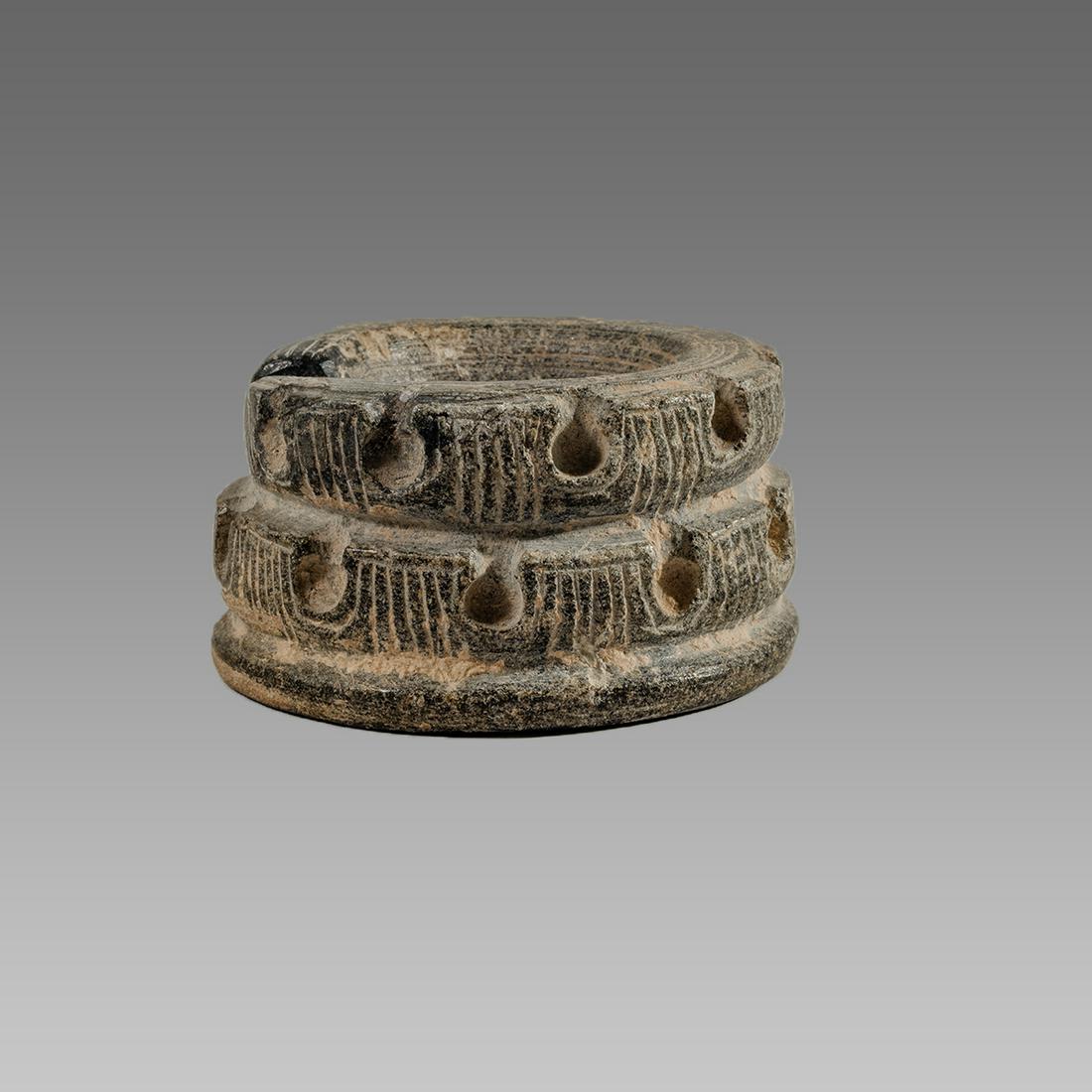 Ancient Near Eastern Stone Mortar c. 600 BC. (1 of 1)