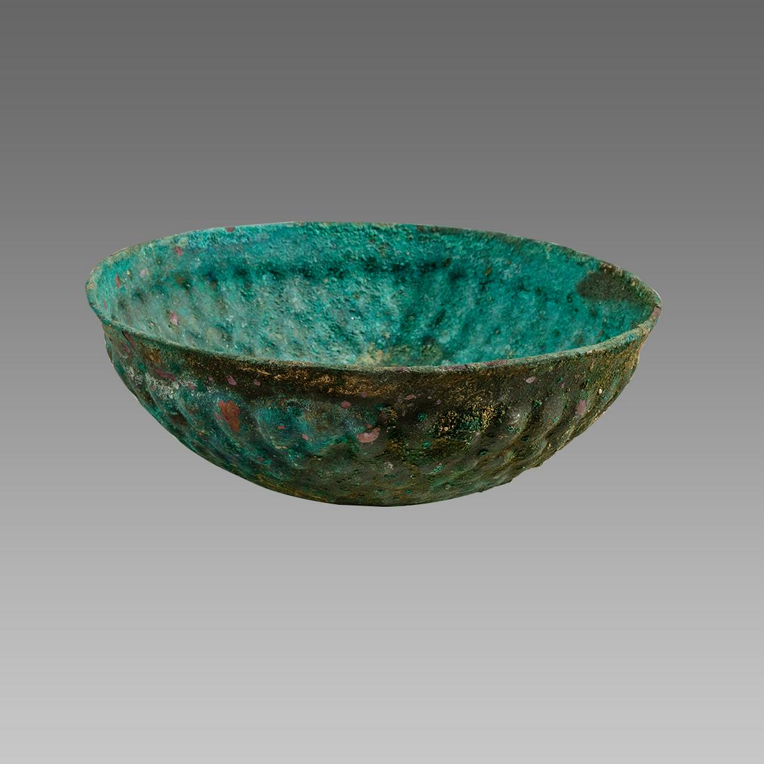 Ancient Luristan Bronze Bowl c.1000 BC. (1 of 2)
