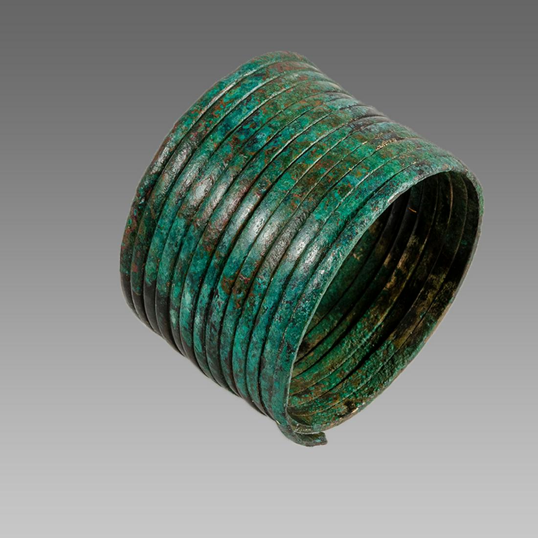 Ancient Roman Bronze Arm Snake Bracelet c.2nd century (1 of 1)