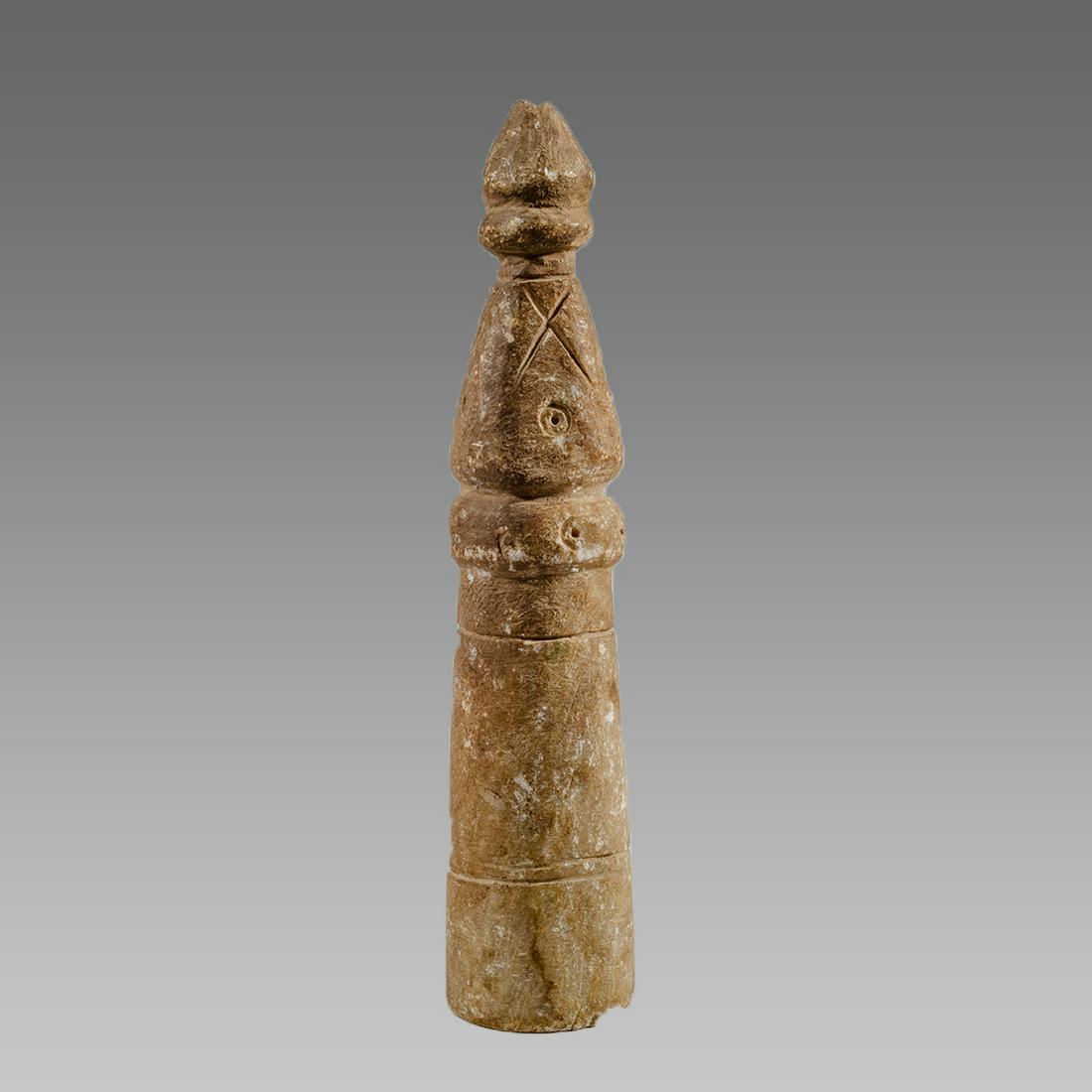 Islamic Stone architectural Dome Shape c.18th century: Islamic Stone architectural Dome Shape c.18th century or earlier? Size 7 3/4 inches high. Ex Private NYC city collection acquired prior to 2000.