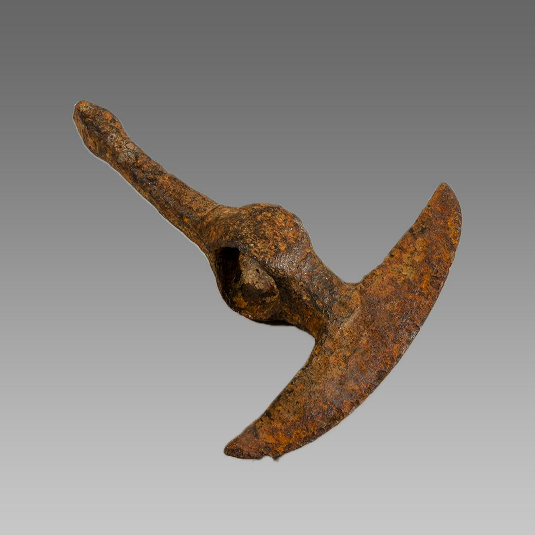 Ancient Islamic Iron Axe c.13th cent AD. (1 of 1)