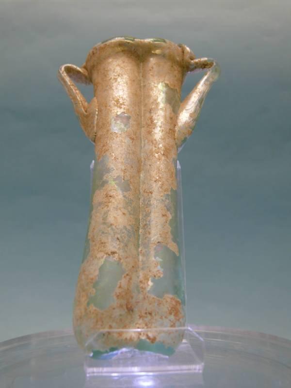 Ancient Roman Glass Balsamarium c.2nd cent AD. (1 of 1)