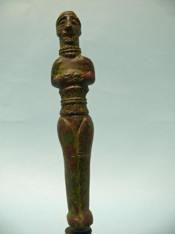 Ancient Luristan, Iron Age, Bronze Standing (1 of 1)