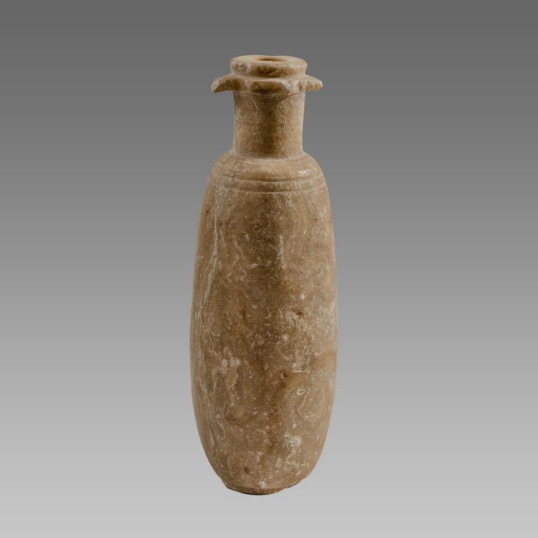 Ancient Baktrian Alabaster Alabastron Vessel c.250 BC. (1 of 3)