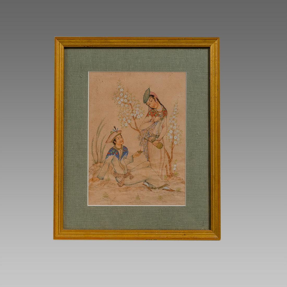 Persian Miniature Painting. (1 of 2)