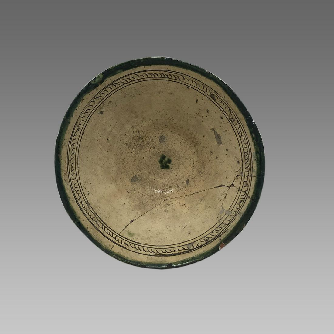 Islamic Persian Ceramic Bowl c.13th century AD.. (1 of 3)