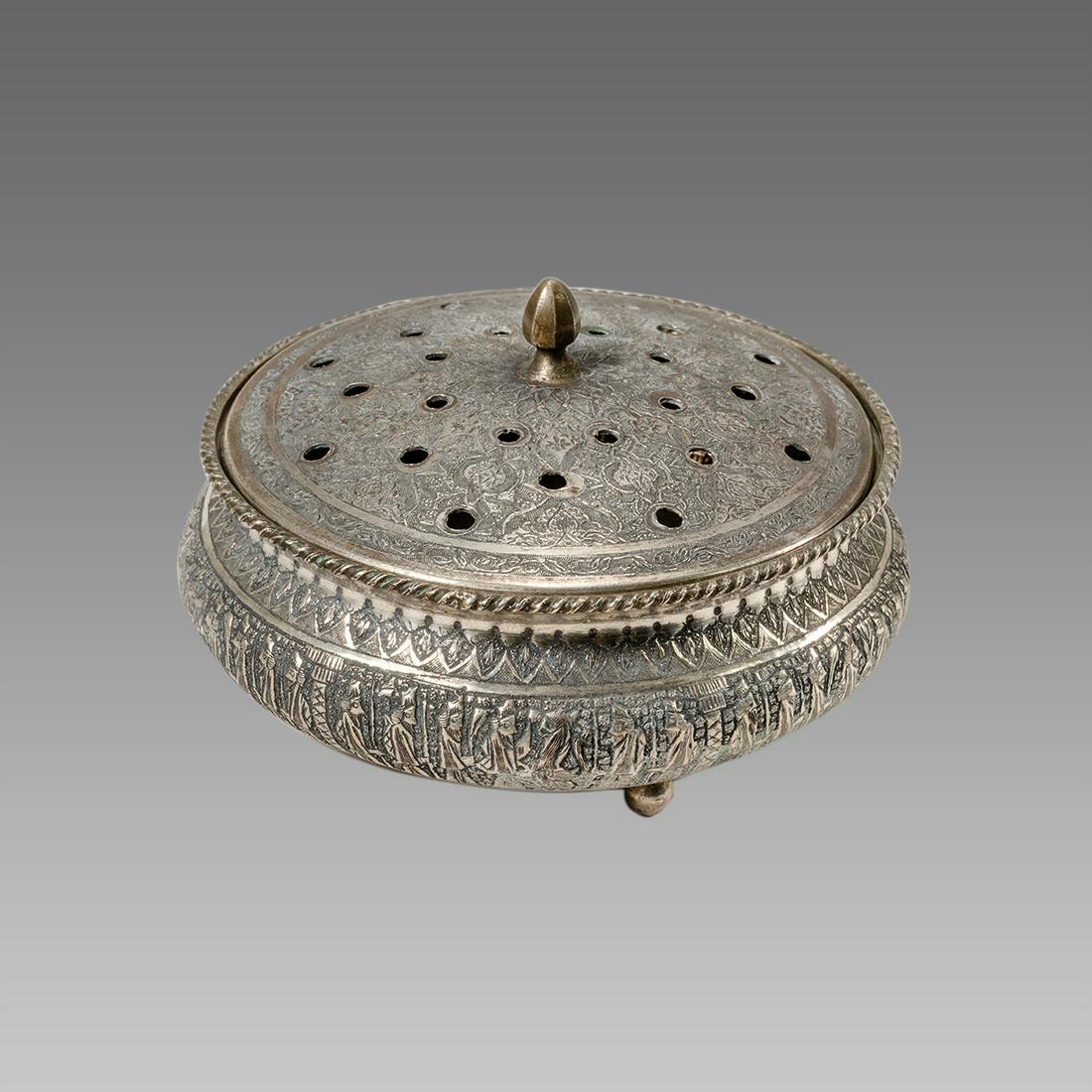 Antique Persian Silver Box. (1 of 4)
