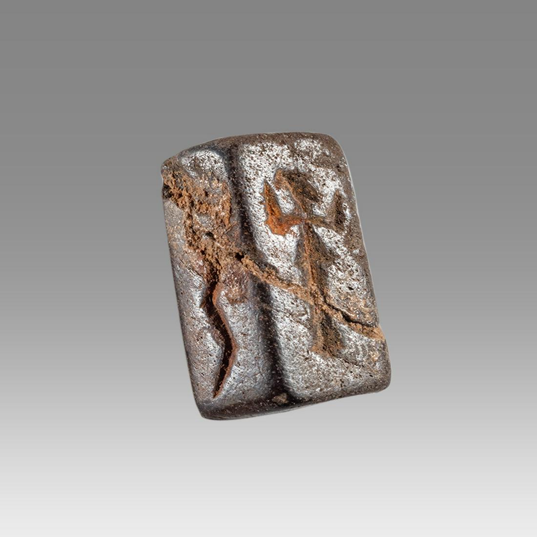 Ancient Stone seal Amulet c.600 BC. (1 of 2)
