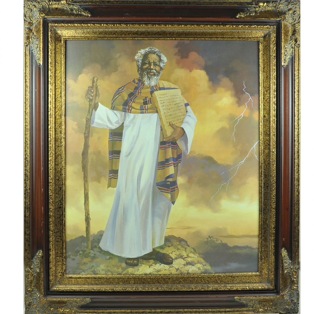 European, Print on canvas painting (1 of 6)