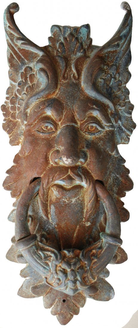European Large Metal Door knocker. (1 of 4)