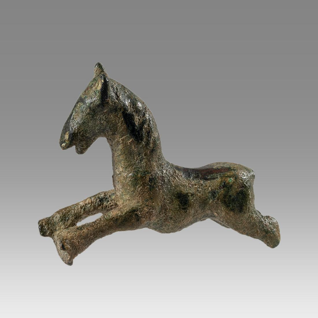 Ancient Holy Land Roman Bronze Horse c.1st-2nd cent AD. (1 of 2)