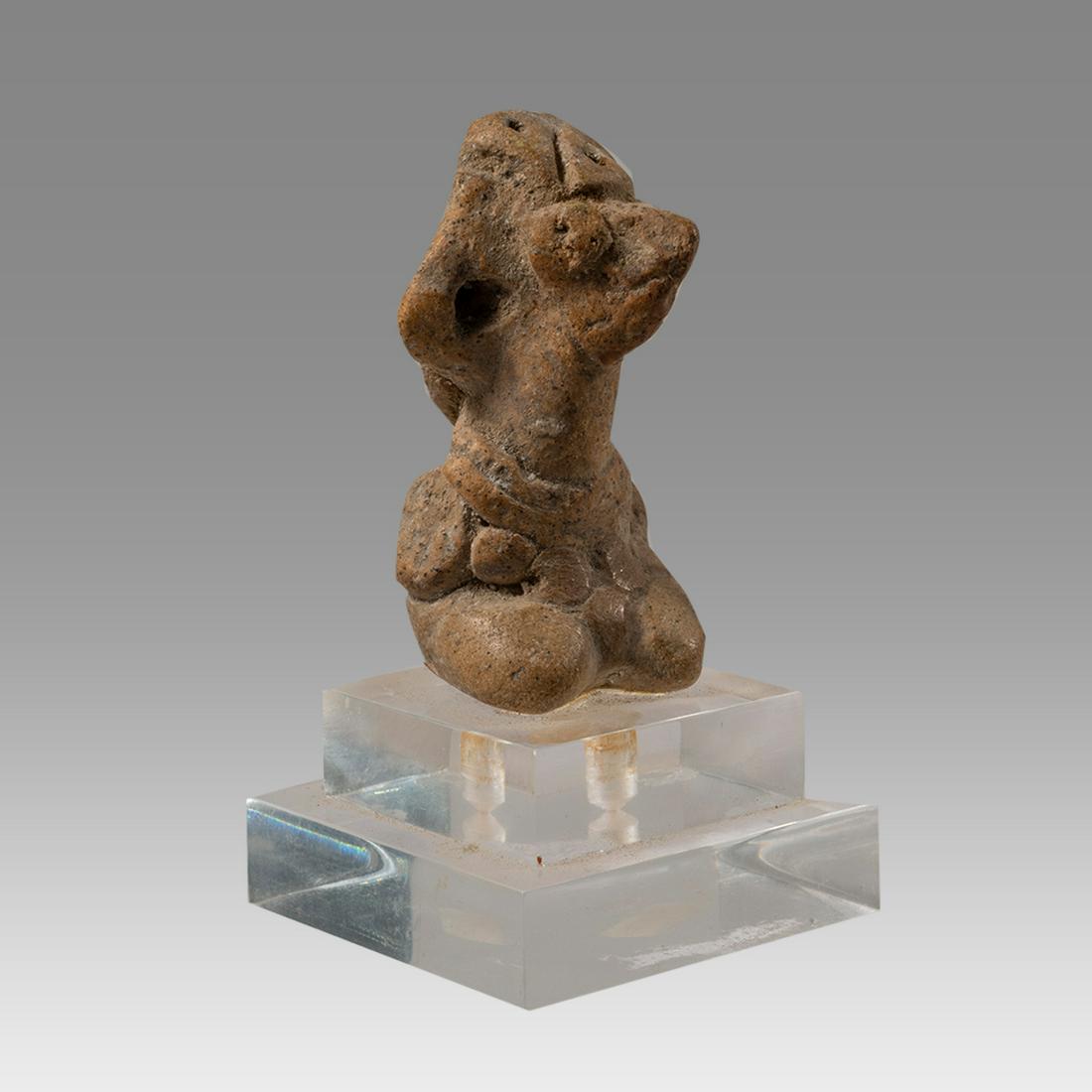Ancient Holy Land Hittite Terracotta Idol c.2000 BC. (1 of 3)