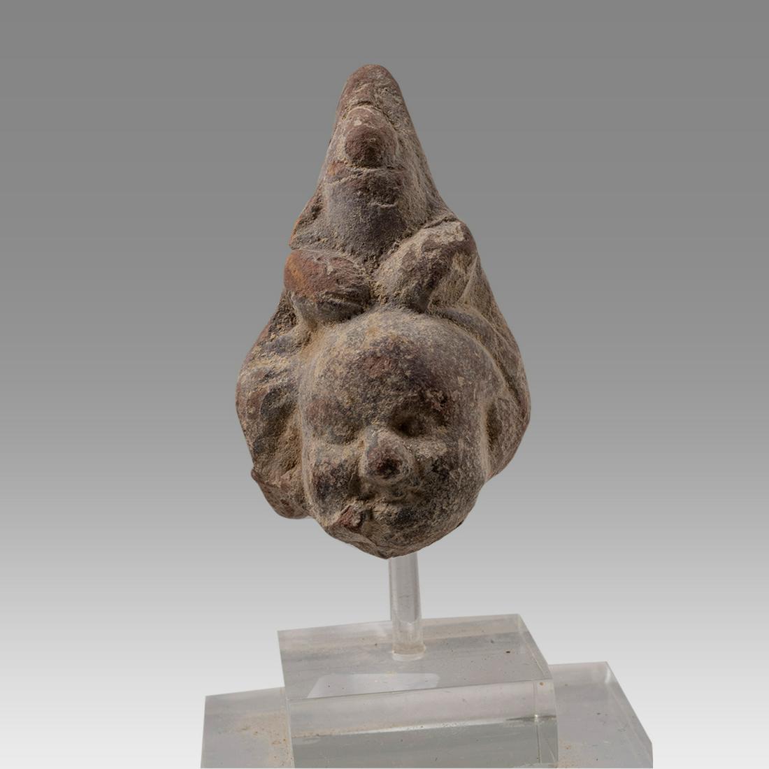 Ancient Roman Egypt Alexandria Terracotta Head of (1 of 3)
