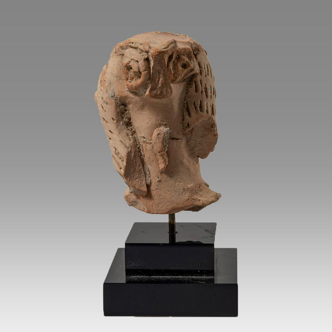 Ancient Holy Land Hittite Terracotta Idol and Lion (1 of 4)