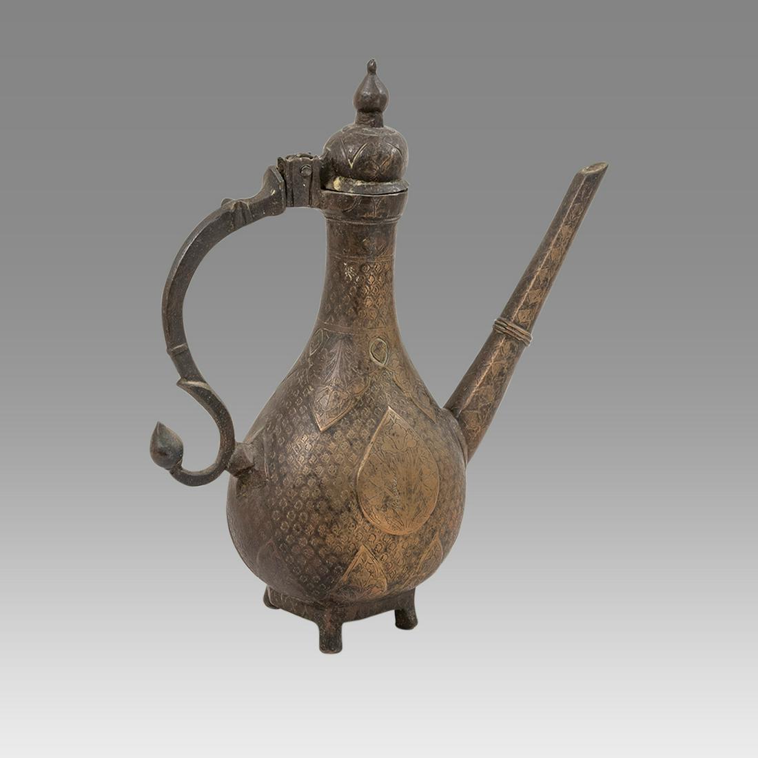 India, Copper Ewer c.19th century. (1 of 3)