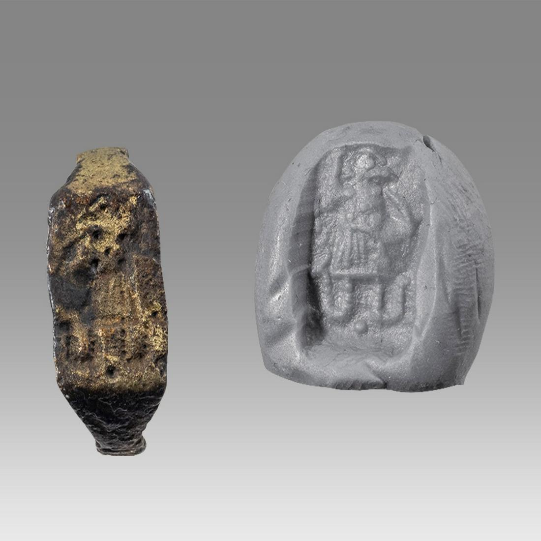 Ancient Achaeminid Gilded Bronze Ring c.5th century BC. (1 of 3)