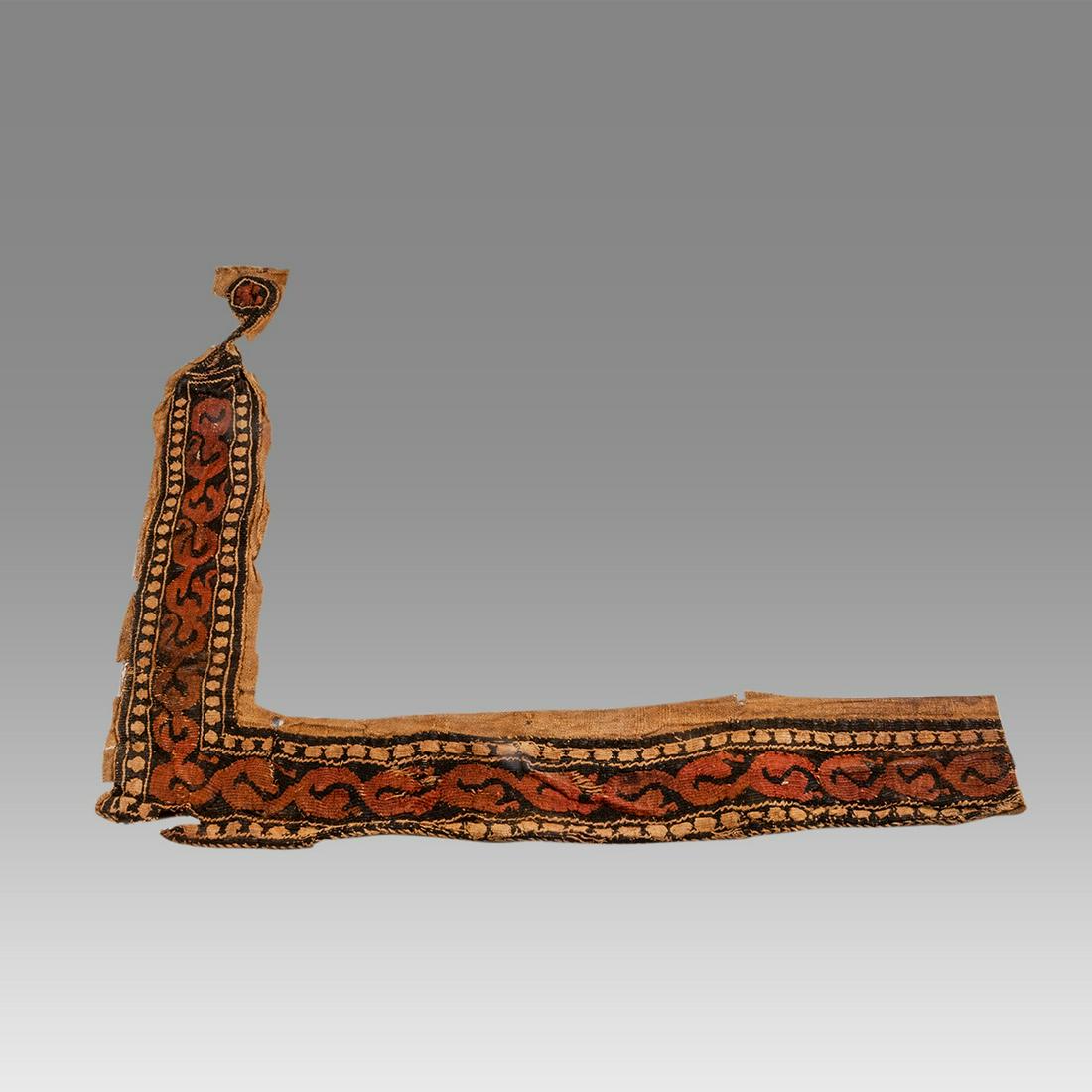 Ancient Egyptian Coptic Textile Fragment c.500 AD. (1 of 1)