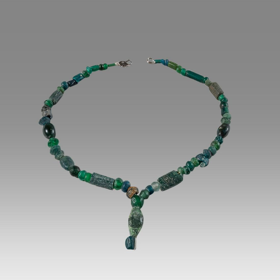 Ancient Roman Glass Bead Necklace c.200-300 AD. (1 of 1)