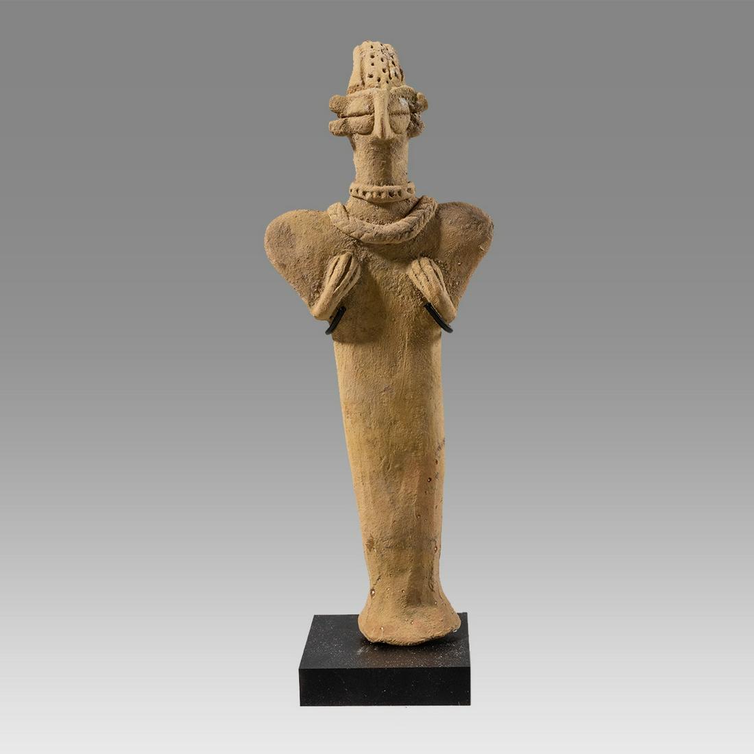 Terracotta goddess Bird-Face Idol. (1 of 4)