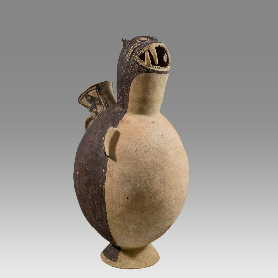 Large Chancay Style Vessel. Size 20 1/2 inches high. (1 of 5)