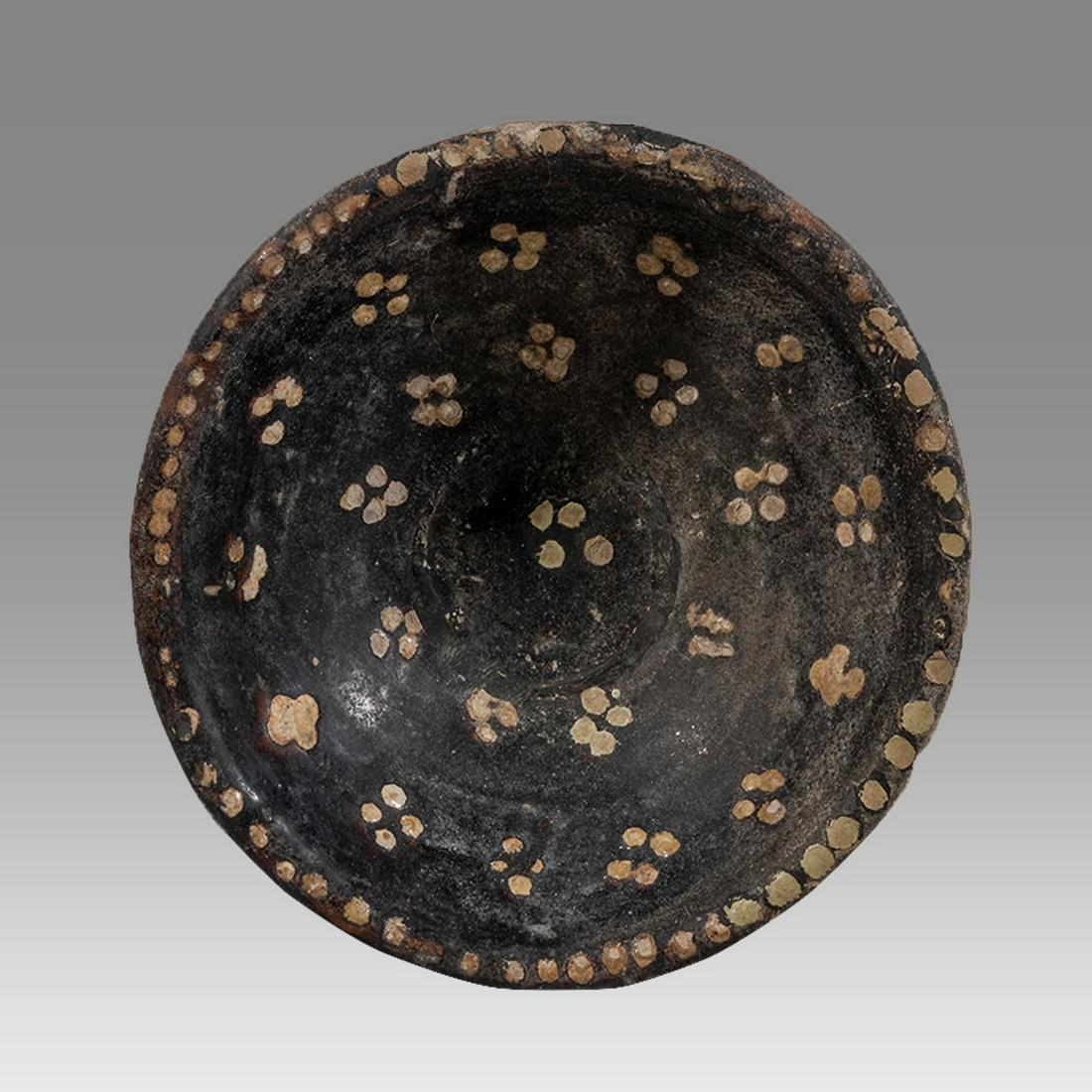 Islamic Persian Kashan Ceramic Bowl c.13th century. (1 of 3)