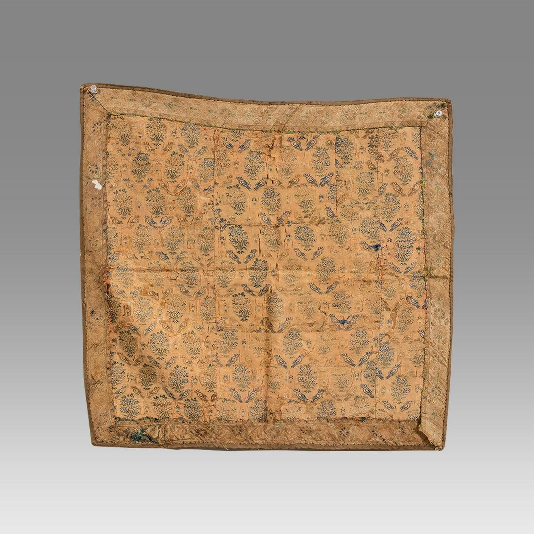 Antique Persian Safavid Silk Textile fragment c.18th century. (1 of 2)