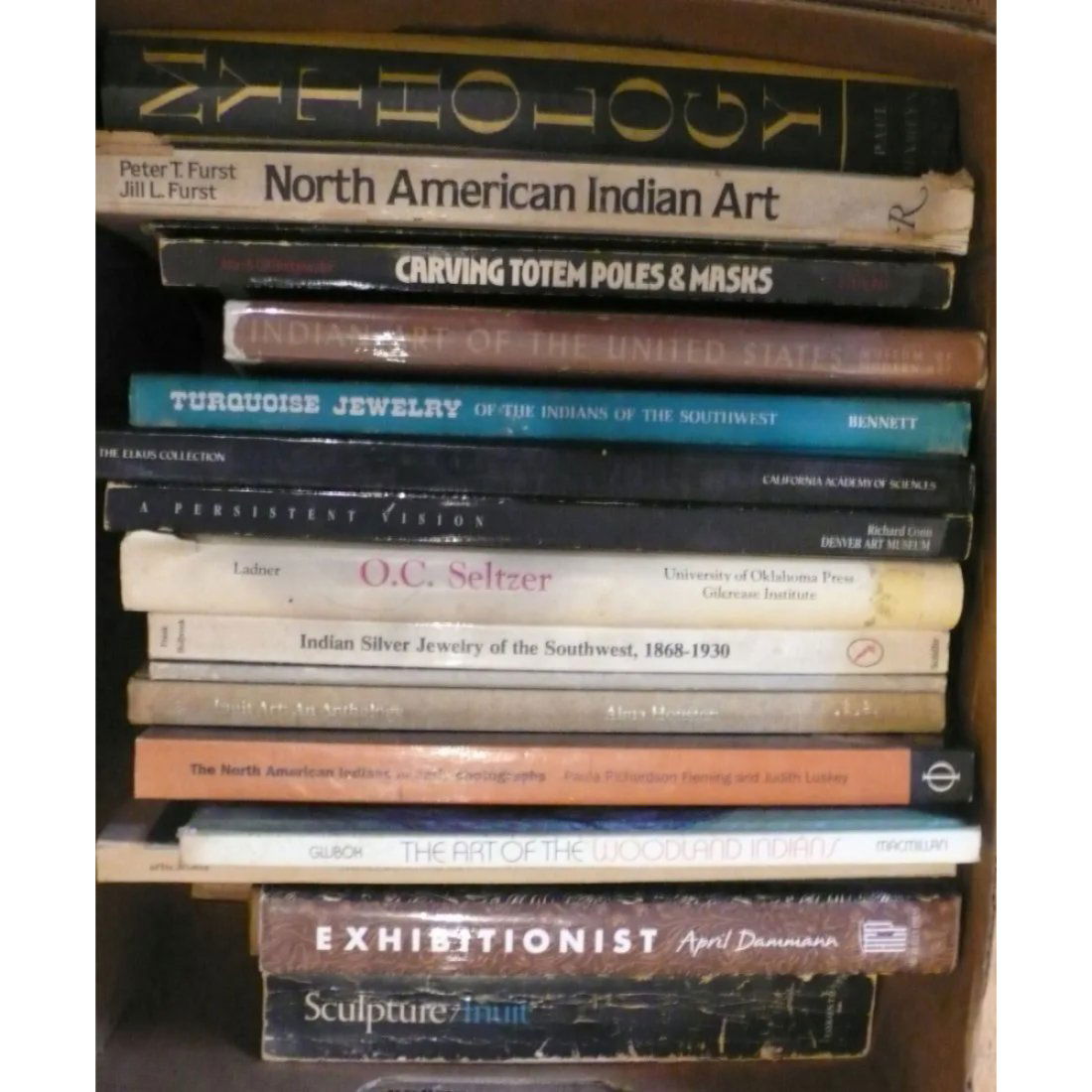 Book Lot - American Indian Art. Approx 15 books on American Indian (1 of 1)
