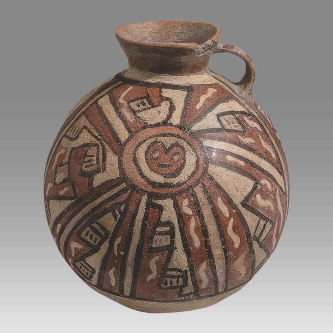 Chancay style Globular Vessel (1 of 2)