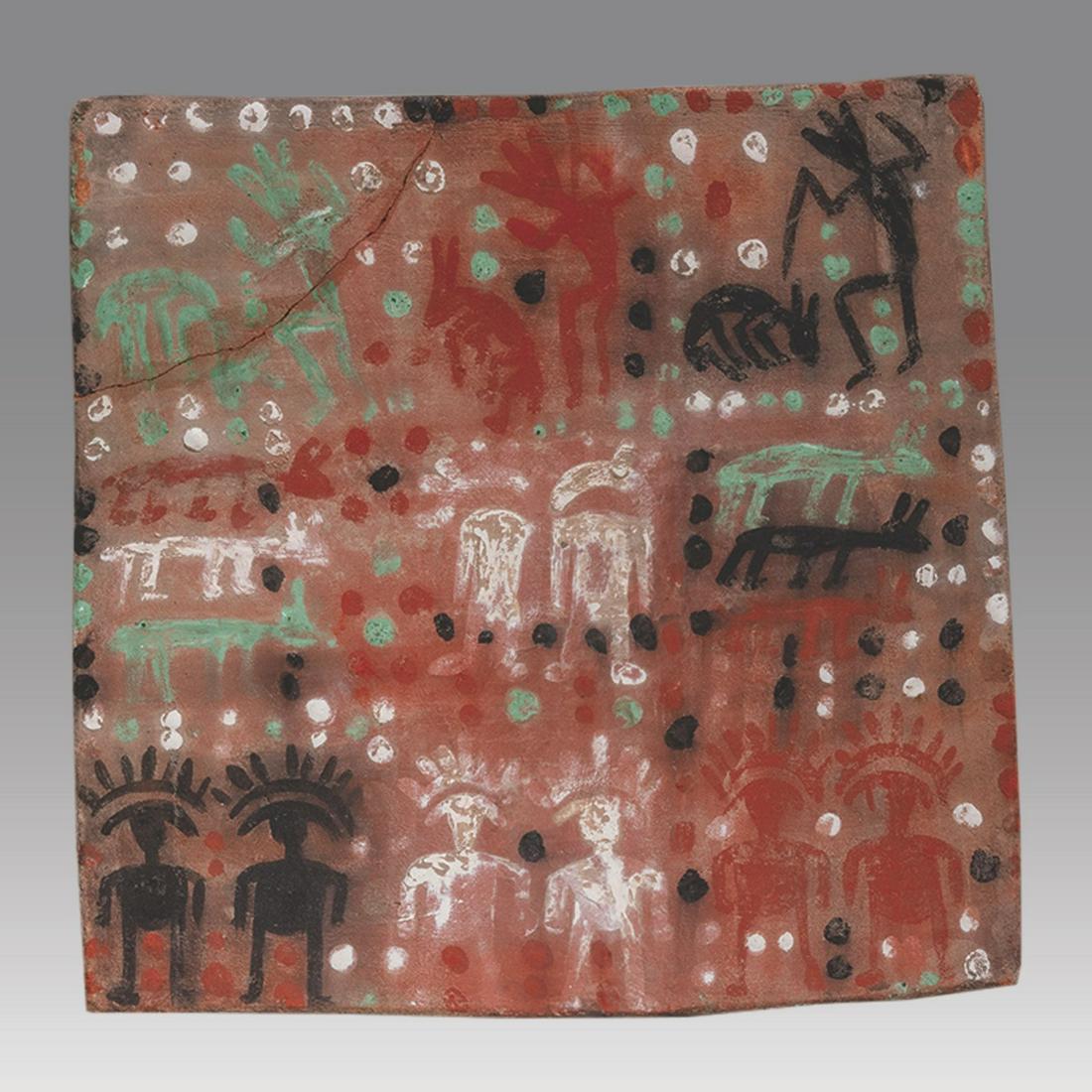 Inca style Pottery Chuca Plate (Huari-Tiahuanaco to Inca style) (1 of 2)