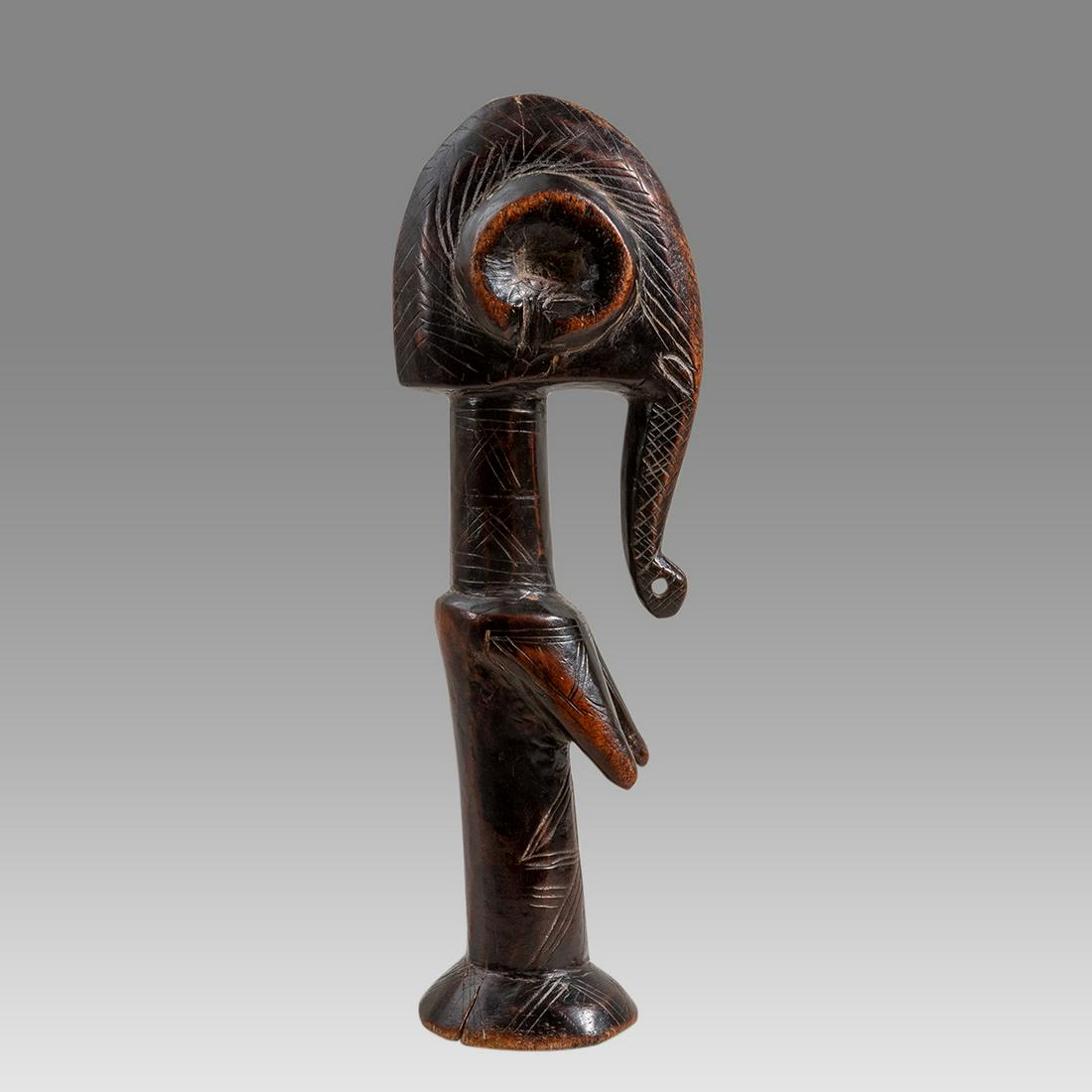 Africa, Burkina Faso, Mossi. Doll, long nose. (1 of 3)