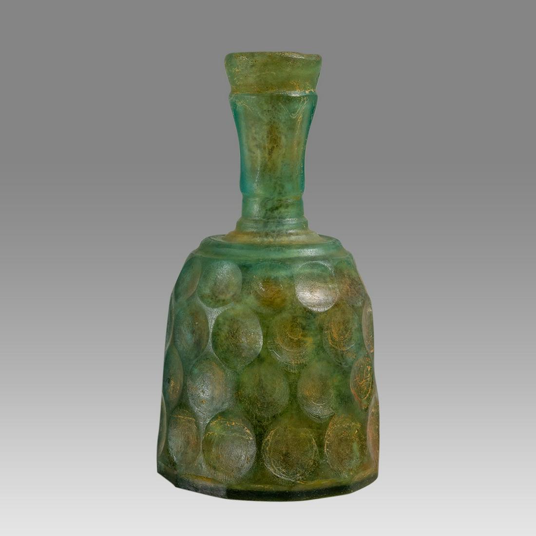 Ancient Sasanian Cut Glass Bottle c.5th century AD. (1 of 2)