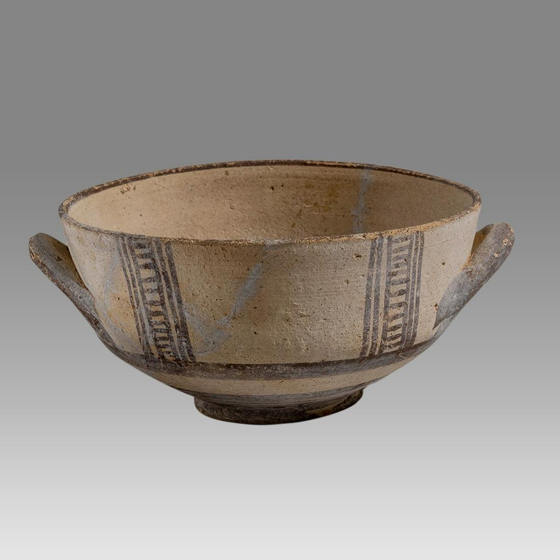Ancient Cypriot Pottery Bowl c.1000 BC. (1 of 3)
