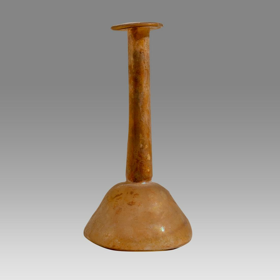 Ancient Roman Large Glass Bottle c.2nd-4th Century A.D. (1 of 2)