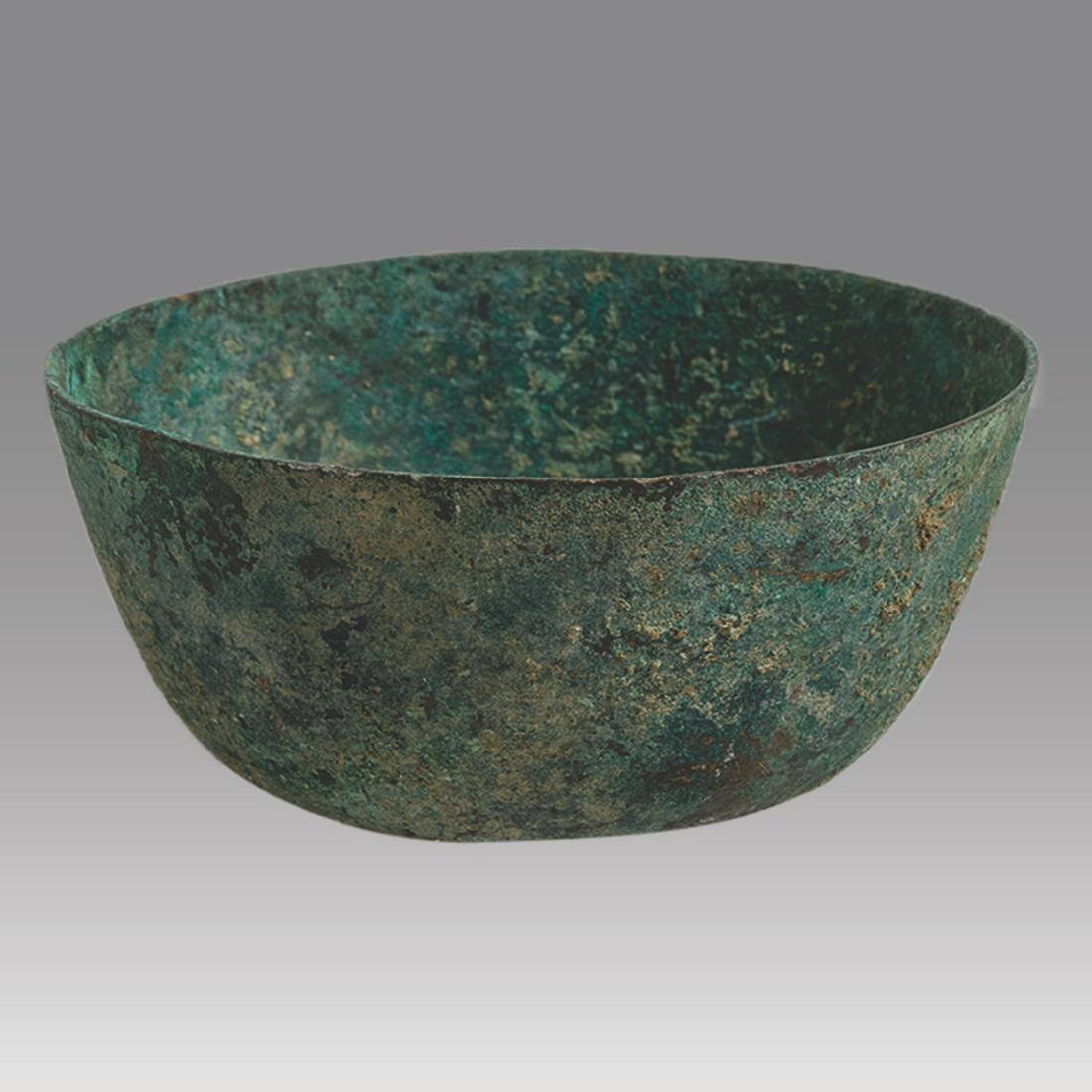 Ancient Near Eastern Luristan Bronze Bowl c.8th century BC. (1 of 3)