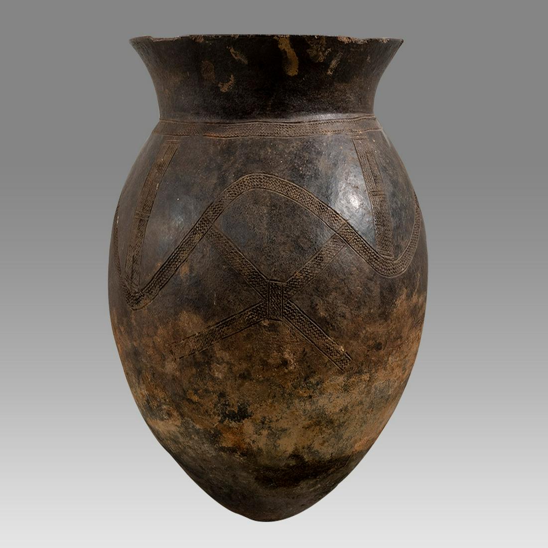 Africa Large Terracotta Jar c.early 20th century. (1 of 5)