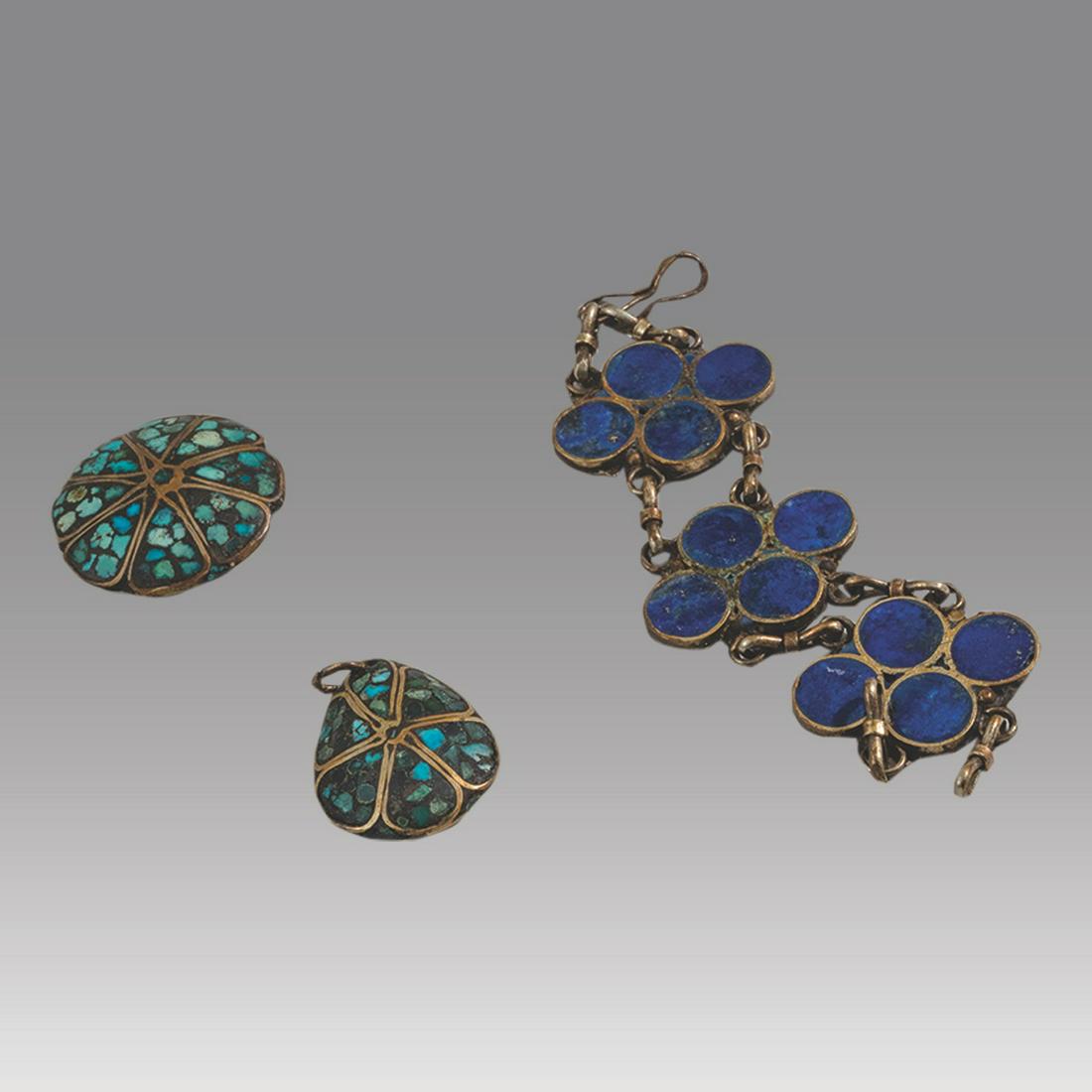 Middle Eastern Silver Necklace Parts Tribal Jewelry. (1 of 1)