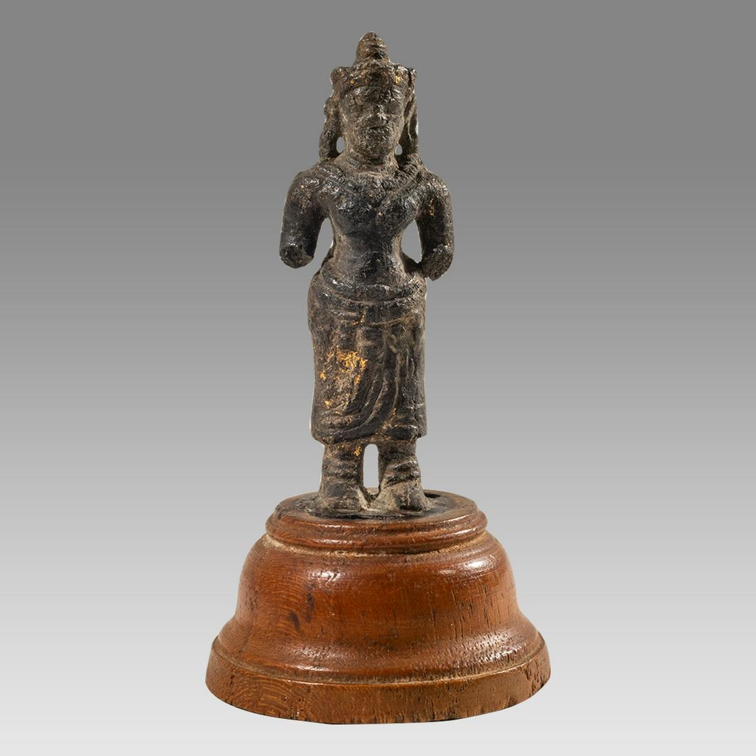 16th century Parvati Bronze figure. (1 of 3)