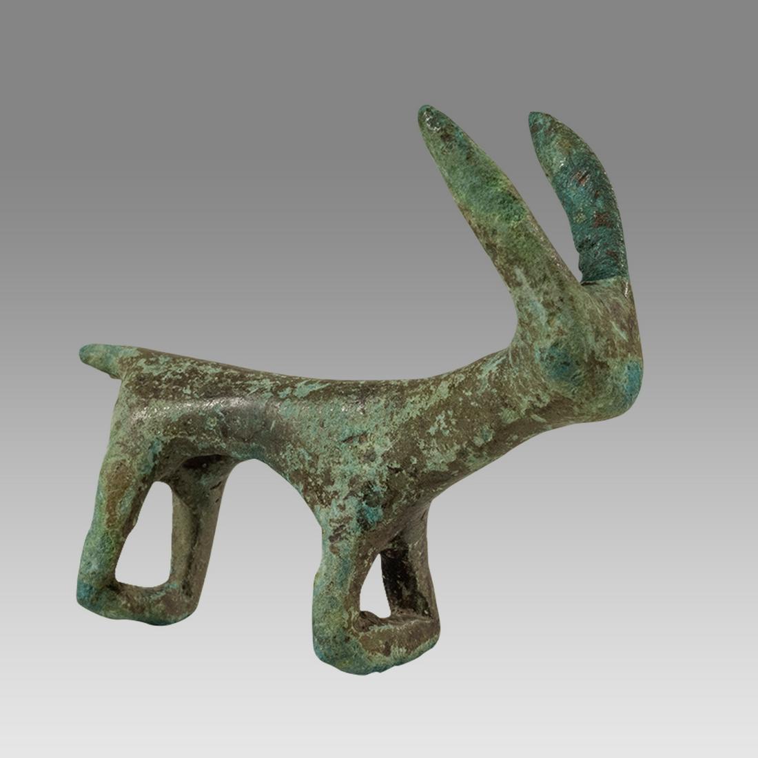 Ancient Luristan Bronze Animal c.1000 BC. (1 of 2)