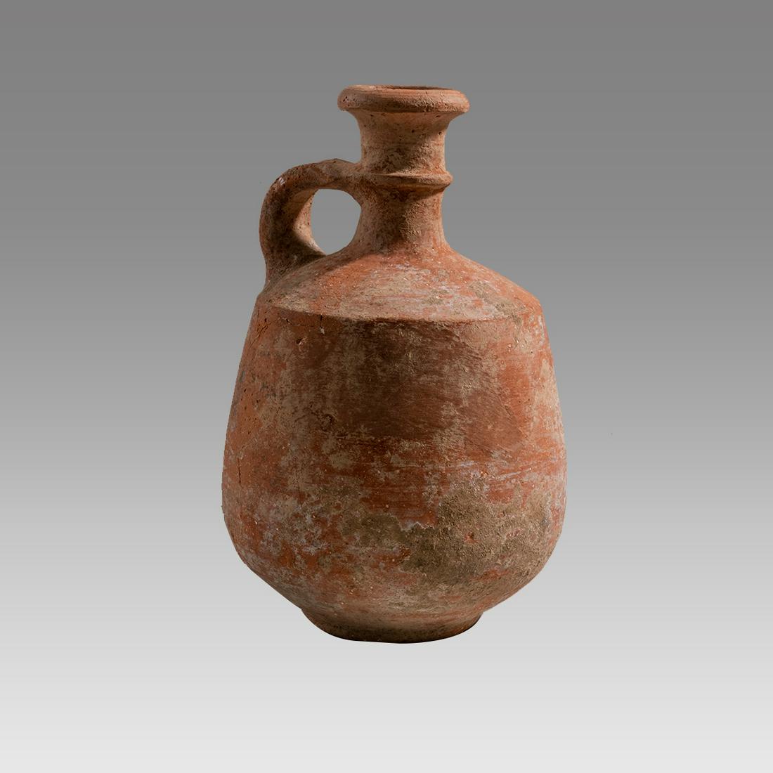 Ancient Judean Holyland Pottery Jug c.8th century BC. (1 of 3)