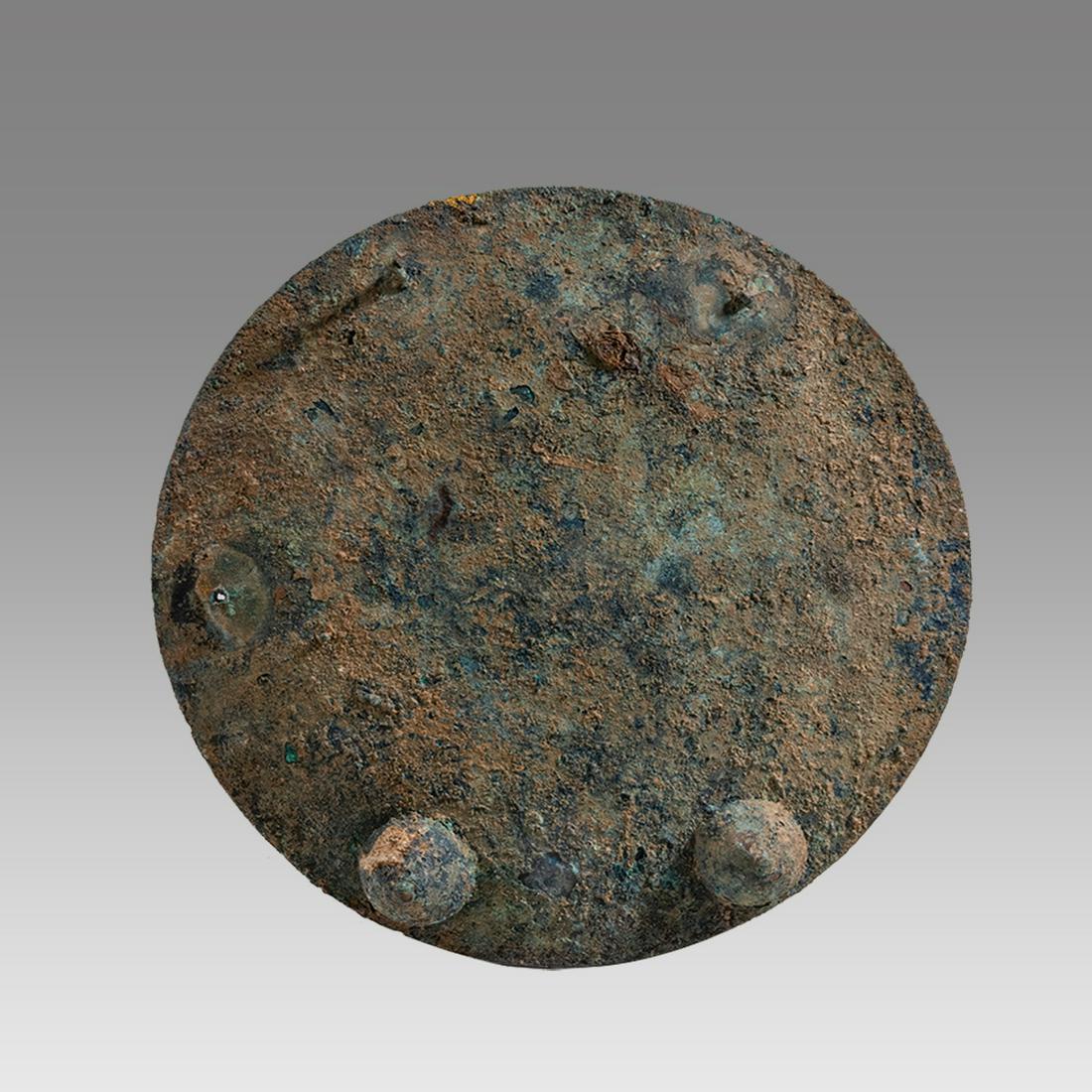 Ancient Luristan Bronze shield boss c.1000 BC. (1 of 2)